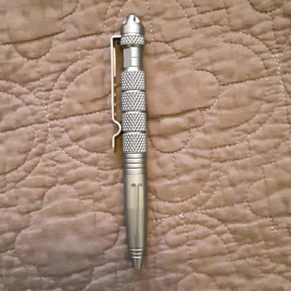 Refillable Tactical pen.